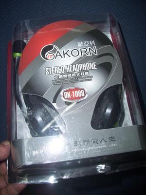 【批發(fā)多媒體耳機(jī) 歐亞科-OK1088 帶麥克風(fēng) 網(wǎng)吧專(zhuān)用立體聲】?jī)r(jià)格,廠家,圖片,耳機(jī),廣州眾千電子產(chǎn)品-